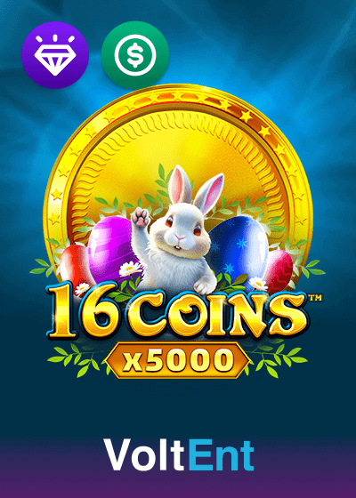 16 Coins x5000 Easter Jackpots